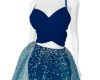 Diamond Shorts Gown