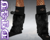 DT4U Black Fur Boots
