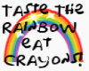 eat crayons