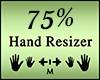 75% hand scaler