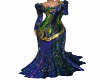 J*Gala Peacock Gown