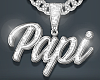 T♡ Papi Chain Silver