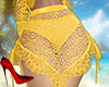 ~F~Boho Skirt Yellow V1
