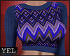 [YH] Corina blue sweater