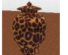 Leopard Print Vase