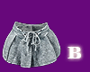 Mineral washed skirt