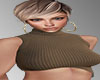 Neck Crop Top
