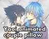 Yaoi couple pillow+manga