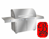 stainless BBQ closed