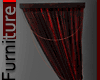 Deep Red Curtain L