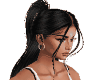 black ponytail clip
