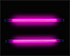 neon double tube pink.