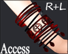 A. Kirana Red Bracelets