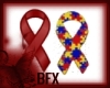 BFX Ribbon Red & Puzzle