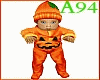 Baby grl walks 4 pumpkin