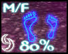 Foot Scale 80% M/F!