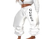 Queen White Pants