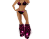 pink star kini outfit