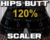 Hips & Butt Scaler 120%