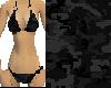 Black Camo Bikini