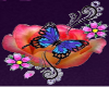 *MA* 3D Butterfly Rose