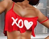 I Luv U Red Tee
