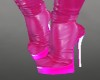 SM Hot Pink Ankle Boot