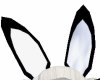 bunny ears b/w animated