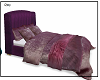 classy bed purple