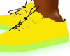 Light up yellow sneakers