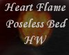 Heart Flame Poseless Bed
