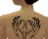 Dragon Heart Tattoo Back