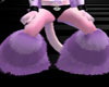 Purple Fur Leggings