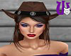 Country Cowgirl Hat brwn