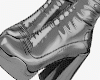 Carmina Boots Silver