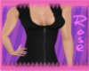 |R|PVC Dress Black