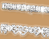 Heart +Tennis Bracelet L