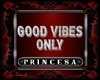 !PXR! Vibe Wall Sign Wht
