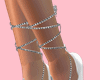 E* Bibi Silver Heels