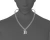 B Letter Male Chain