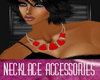 Elegant Red Necklace