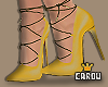 c. clarissa yellow heels