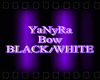 ~lYlBow BLACK/WHITE
