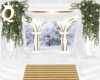 Angel Gold Wedding Arch