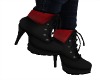 ~L~ Black&Red boots