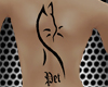 Kitten Pet Back Tattoo