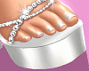 E* Silver Niky Heels