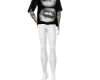 oversize tee+ tattoo