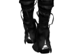 [mn] Leather Lace Boots