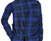 Camisa de cuadros Azul